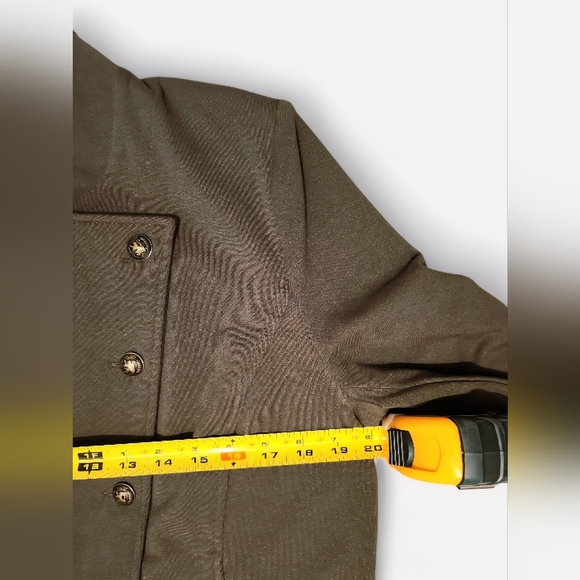 Womens Tommy Hilfiger Military Green Band Jacket Size Large MSRP $109 - Picture 4 of 16